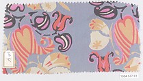 Textile sample, from the ¦Franko Prints¦ series, Joseph Urban American, born Austria, Silk