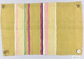 Textile sample, Josef Hoffmann  Austrian, Silk