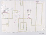 Textile samples, Josef Hoffmann (Austrian, Pirnitz 1870–1956 Vienna), Silk