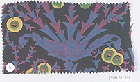 Textile sample, from the ¦Franko Prints¦ series, Joseph Urban  American, born Austria, Silk