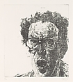 Self-Portrait with Open Mouth, Avigdor Arikha Israeli, born Romania, Aquatint