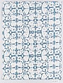 "Shiraz" Textile sample, Fortuny (Italian, founded 1906), Cotton