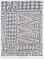 "Melilla" Textile sample, Fortuny  Italian, Cotton