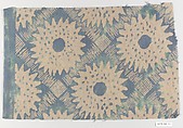 Textile sample, Fortuny  Italian, Cotton
