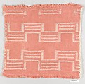 Textile sample, Louise (Loja) Gesellius Saarinen American, Linen damask