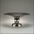 Stratford Compote, Lurelle Guild American, Aluminum, glass