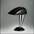 Polaroid Desk Lamp 114, Walter Dorwin Teague (American, Decatur, Indiana 1883–1960 Flemington, New Jersey), phenol-formaldehyde (Bakelite) with asbestos, aluminum, cellulose acetate