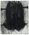 Fra Angelico Christus, Arnulf Rainer (Austrian, born Baden, 1929), Oilstick, crayon, and colored inks on a photograph
