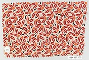 Textile sample, from the ¦Franko Prints¦ series, Joseph Urban  American, born Austria, Silk