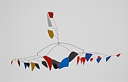 Four Directions, Alexander Calder  American, Hanging mobile: painted aluminum and iron wire
