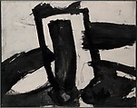 Untitled, Franz Kline  American, Enamel on canvas