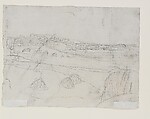 Seven Trees, Paula Modersohn-Becker (German, Dresden 1876–1907 Worpswede), Charcoal on paper