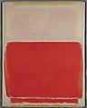 No. 3, Mark Rothko American, born former Russian Empire, now Latvia, Oil on canvas