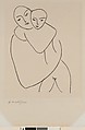 Virgin and Child, Henri Matisse French, Lithograph, printed chine collé