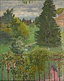 From the Balcony, Pierre Bonnard  French, Oil on canvas