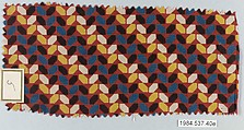 Textile samples, from the ¦Franko Prints¦ series, Joseph Urban (American (born Austria), Vienna 1872–1933 New York), Silk