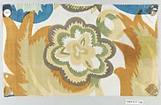 Textile sample, Unknown Designer, Silk