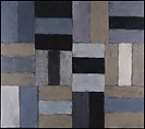 Wall of Light White, Sean Scully American, born Ireland, Oil on two joined canvases