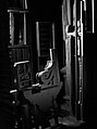 Mrs. N's Palace, Louise Nevelson (American (born Ukraine), Kiev 1899–1988 New York), Painted wood, mirror