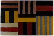Cut Ground, Sean Scully American, born Ireland, Oil on canvas