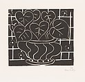 Begonias I, Henri Matisse French, Linocut