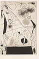 The Giantess, Joan Miró  Spanish, Chine collé etching