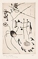 Black and Red Series, Joan Miró  Spanish, Etching