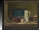 Copy after Chardin's "Pipes and Drinking Pitcher", Pierre Matisse  American, born France, Oil on canvas