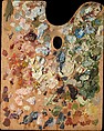 Palette, Balthus (Balthasar Klossowski)  French, Painting palette