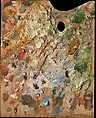 Palette, Balthus (Balthasar Klossowski)  French, Painting palette