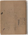 Sketchbook, Arshile Gorky (American (born Armenia), Khorkom 1904–1948 Sherman, Connecticut), Sketchbook of pen and black ink and graphite on paper