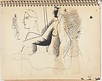 Sketchbook, Arshile Gorky (American (born Armenia), Khorkom 1904–1948 Sherman, Connecticut), Sketchbook of pen and black ink and graphite on paper
