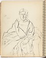 Sketchbook, Arshile Gorky (American (born Armenia), Khorkom 1904–1948 Sherman, Connecticut), Sketchbook of pen and black ink and graphite on paper