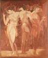 Meeting (The Three Graces), Manierre Dawson  American, Oil on canvas