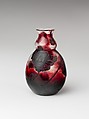 Vase, Emile Gallé  French, Glass