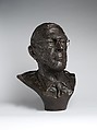 Portrait Bust of Philippe de Montebello, Angela Conner (British, born 1935), Bronze, ed. 1/8