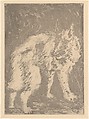 Wolf, from ¦Picasso: Original Etchings for the Texts of Buffon¦, Pablo Picasso  Spanish, Lift ground aquatint