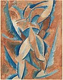 Standing Nude, Pablo Picasso  Spanish, Watercolor over charcoal on paper