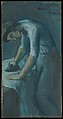 Woman Ironing, Pablo Picasso  Spanish, Oil on canvas, mounted on cardboard