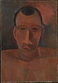 Bust of a Man, Pablo Picasso  Spanish, Oil on canvas