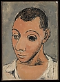 Self-Portrait, Pablo Picasso Spanish, Oil on canvas mounted on honeycomb panel