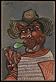 Man with a Lollipop, Pablo Picasso  Spanish, Oil on paper, mounted on canvas