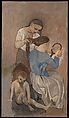 La Coiffure, Pablo Picasso Spanish, Oil on canvas