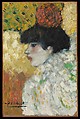 Woman in Profile, Pablo Picasso  Spanish, Oil on paperboard mounted on particle board