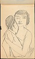 Sketchbook, Max Beckmann (German, Leipzig 1884–1950 New York), Sketchbook of graphite on paper