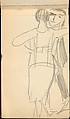 Sketchbook, Max Beckmann (German, Leipzig 1884–1950 New York), Sketchbook of graphite on paper