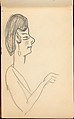 Sketchbook, Max Beckmann (German, Leipzig 1884–1950 New York), Sketchbook of graphite on paper
