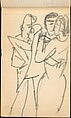 Sketchbook, Max Beckmann (German, Leipzig 1884–1950 New York), Sketchbook of graphite on paper