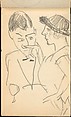 Sketchbook, Max Beckmann (German, Leipzig 1884–1950 New York), Sketchbook of graphite on paper