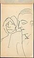 Sketchbook, Max Beckmann (German, Leipzig 1884–1950 New York), Sketchbook of graphite on paper